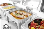 Podgrzewacz na pastę GN 1/1 polerowany na wysoki połysk, Profi Line, 9L, 570x405x320mm Hendi 470213