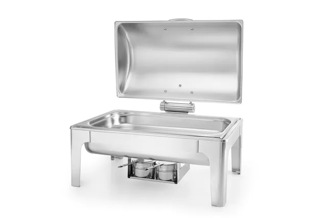 Podgrzewacz na pastę GN 1/1 polerowany na wysoki połysk, Profi Line, 9L, 570x405x320mm Hendi 470213