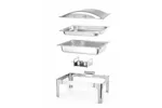 Podgrzewacz na pastę GN 1/1, satynowany, Profi Line, 9L, 570x430x290mm Hendi 470251