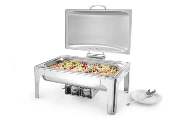 Podgrzewacz na pastę GN 1/1, satynowany, Profi Line, 9L, 570x430x290mm Hendi 470251