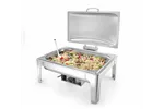 Podgrzewacz na pastę GN 1/1, satynowany, Profi Line, 9L, 570x430x290mm Hendi 470251