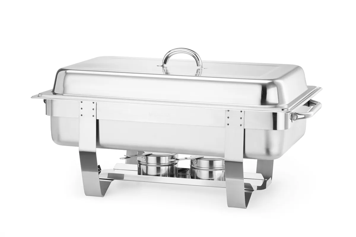 Podgrzewacz na pastę GN 1/1 – zestaw z pojemnikami GN, Kitchen Line, 585x385x315mm Hendi 471050