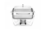 Podgrzewacz na pastę GN 1/1 – zestaw z pojemnikami GN, Kitchen Line, 585x385x315mm Hendi 471050