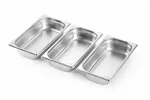 Podgrzewacz na pastę GN 1/1 – zestaw z pojemnikami GN, Kitchen Line, 585x385x315mm Hendi 471050