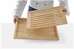 Deska do krojenia pieczywa, ciemne drewno, 475x322mm Hendi 505502