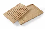Deska do krojenia pieczywa, ciemne drewno, 475x322mm Hendi 505502
