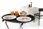 Taca poliestrowa, owalna XL, 735x600mm Hendi 508831
