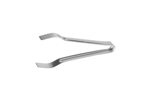 Szczypce do lodu - zestaw 2 szt., srebrny, 180mm BarUp 523520