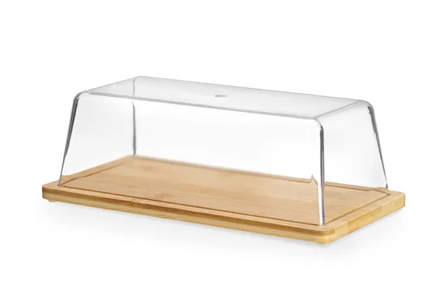 Taca bambusowa z pokrywką, 320x160x110mm Hendi 523841