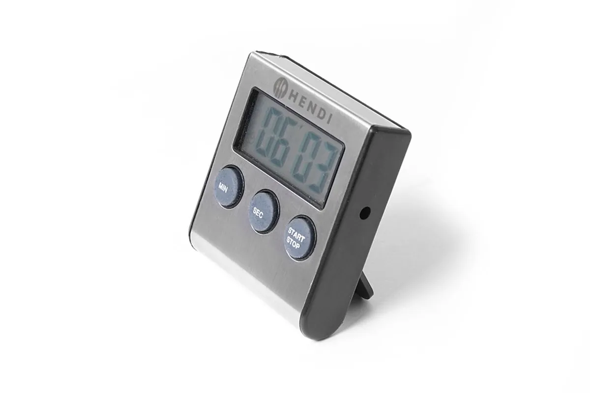 Timer kuchenny cyfrowy, 65x70x17mm Hendi 582022