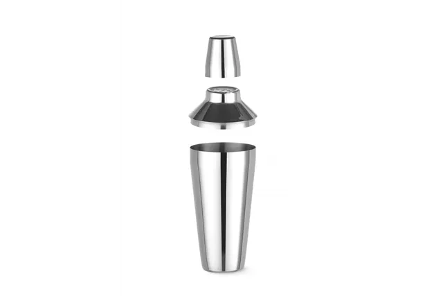 Shaker 3-częściowy Cobbler, 0,75L, ⌀90x255mm BarUp 593035
