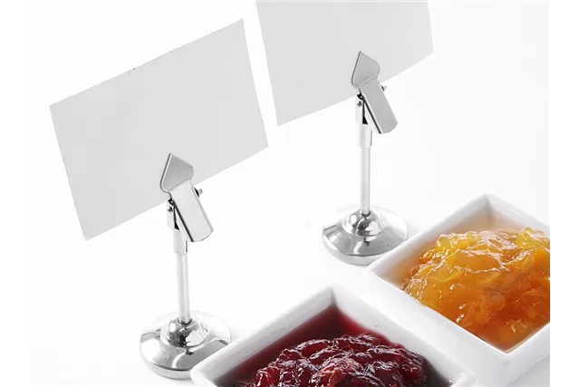 Stojak na kartę menu - 2 szt., 2 szt., ⌀40x104mm Hendi 595305
