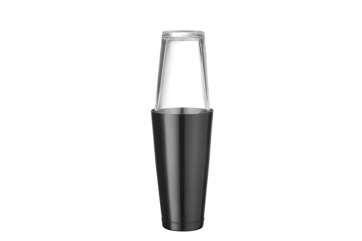 Shaker bostoński, 0,8L, czarny, ⌀xmm BarUp 596678