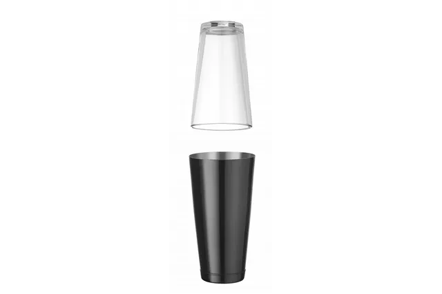 Shaker bostoński, 0,8L, czarny, ⌀xmm BarUp 596678
