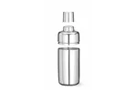 Shaker 3-częściowy Cobbler, 0,5L, ⌀79x199mm BarUp 596999