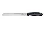 Nóż do chleba, czarny, 340mm Victorinox 6.8633.21B