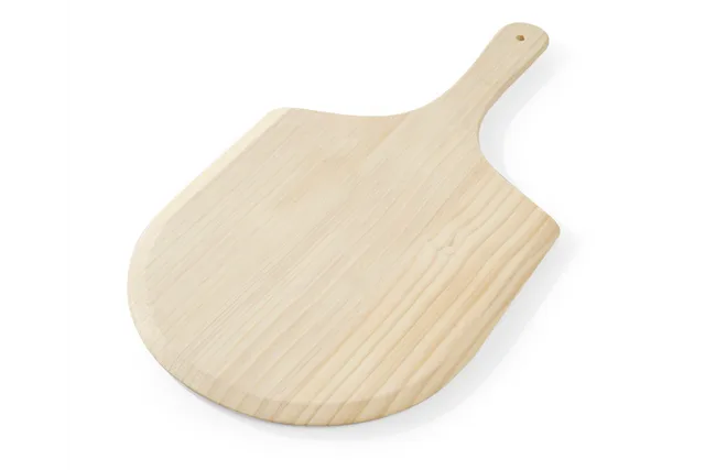 Łopata do pizzy drewniana, 535x305x10mm Hendi 617724
