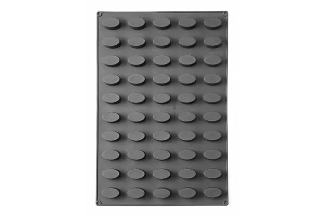 Forma silikonowa OVAL, 570x375x20mm, Owalny Hendi 677247