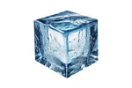 Forma do kostek lodu mini, niebieski, 190x120x35mm BarUp 679043
