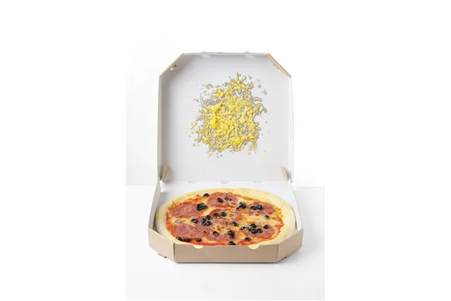 Podkładki dystansowe do transportu pizzy, pomarańczowy, 500 szt Hendi 709900