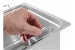 Pojemnik z chowanymi uchwytami, Profi Line, GN 1/1, 28L, (H)200mm Hendi 803202