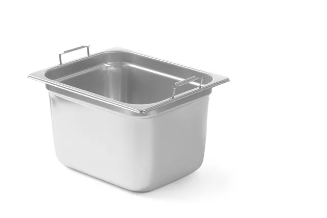 Pojemnik GN z chowanymi uchwytami, GN 1/2, 12,5L, (H)200mm Hendi 803400