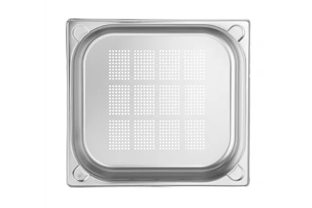 Pojemnik GN 2/3 – perforowany, Kitchen Line, GN 2/3, 5,5L, (H)65mm Hendi 807224