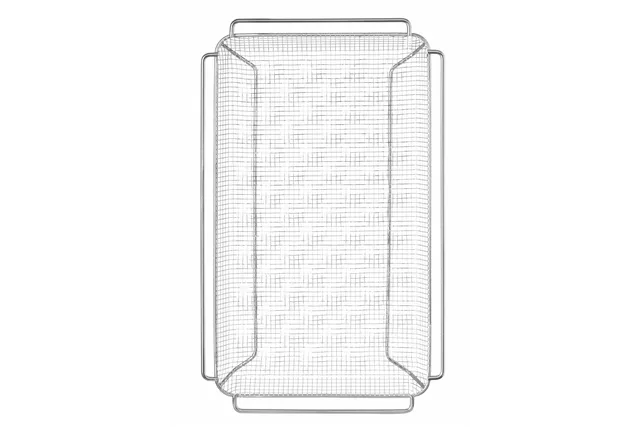 Kosz do pieczenia frytek, falisty CONVECTOMAT FRY, GN 1/1, 530x325x40mm Hendi 808818