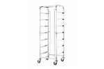 Wózek do transportu koszy do zmywarek, 7x500×500 mm, 615x560x1710mm Hendi 810583