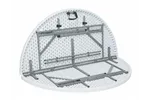 Stół cateringowy okrągły, ⌀1500x740mm AmerBox 810996