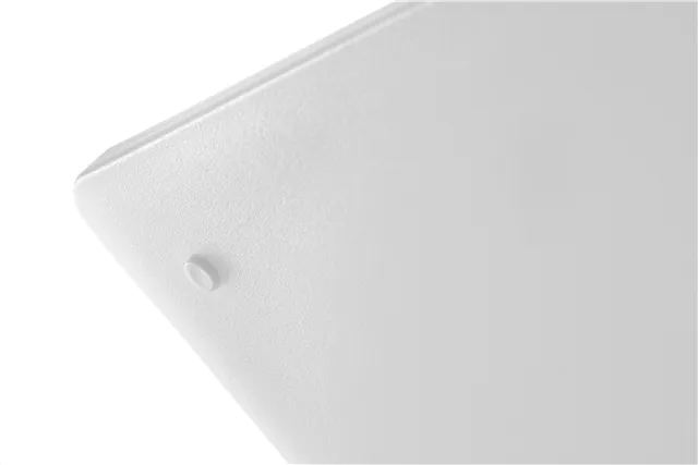 Deska do krojenia uniwersalna z wycięciem, biały, 355x250x15mm, Prostokątny Hendi 826362
