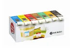 Zestaw etykiet wielorazowych Food Safety na każdy dzień tygodnia z podajnikiem, 240x80x100mm Hendi 850305