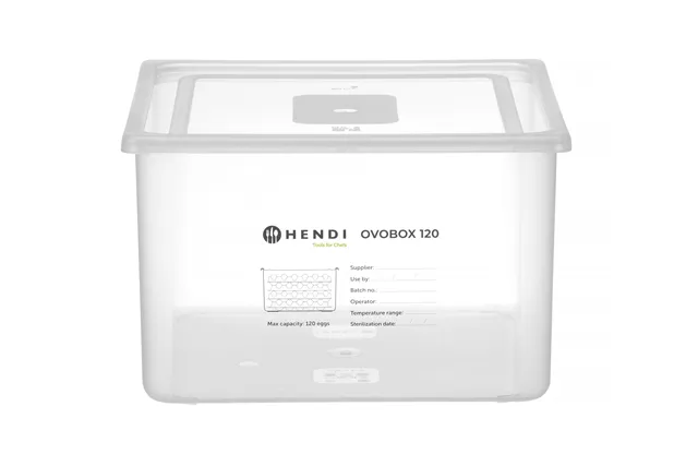 Pojemnik na jajka HENDI OVOBOX 120, GN 2/3, 18L, 355x325x200mm Hendi 870785
