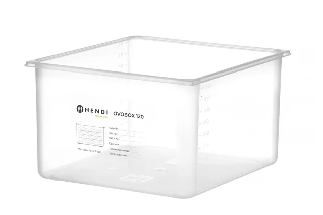 Pojemnik na jajka HENDI OVOBOX 120, GN 2/3, 18L, 355x325x200mm Hendi 870785