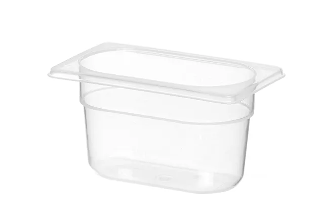 Pojemnik GN 1/9 z polipropylenu, Profi Line, 1,0, GN 1/9, 1L, transparentny, 176x108x100mm Hendi 880524