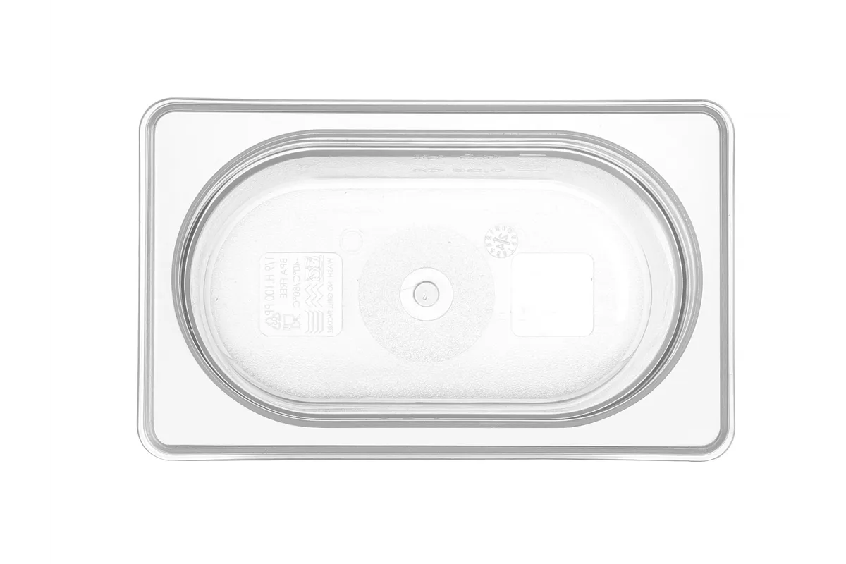 Pojemnik GN 1/9 z polipropylenu, Profi Line, 1,0, GN 1/9, 1L, transparentny, 176x108x100mm Hendi 880524