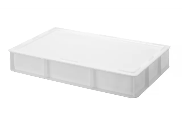 Pojemnik na ciasto na pizzę GN1/1, GN 1/1, biały, 530x325x90mm Hendi 880975