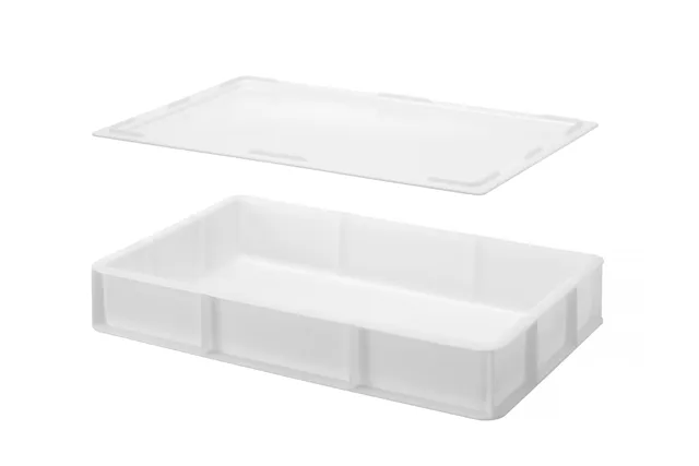 Pokrywa do pojemnika na ciasto na pizzę GN 1/1, GN 1/1, biały, 530x325x20mm Hendi 880982