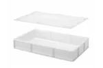 Pokrywa do pojemnika na ciasto na pizzę GN 1/1, GN 1/1, biały, 530x325x20mm Hendi 880982
