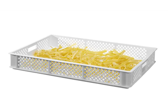 Pojemnik do suszenia świeżego makaronu, biały, 600x400x70mm, Prostokątny Hendi 880999