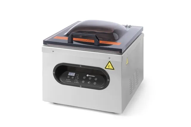 Pakowarka próżniowa - komorowa, Kitchen Line, 230V/630W, 360x490x365mm Hendi 975398