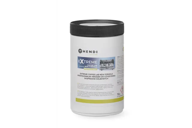 Extreme Coffee Lab NEW FORMULA profesjonalny proszek do czyszczenia ekspresów kolbowych, 0,75 kg Hendi 976685