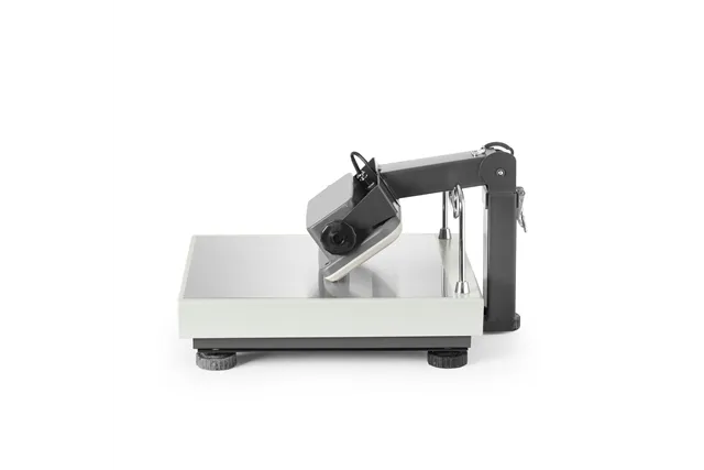 Waga platformowa LCD ze składanym wysięgnikiem i z legalizacją, seria EKO+, 60 kg, 350x400x522mm Tem BEK+C035X040060-KB