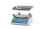 Waga kalkulacyjna LCD z legalizacją, seria EGE, głęboka szalka, 30 kg, 355x330x155mm Tem TEM030C-PZR