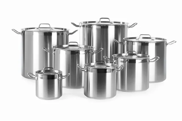 Garnek wysoki z pokrywką, Profi Line, 3L, ⌀160x150mm Hendi 832004