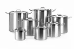 Garnek wysoki z pokrywką, Profi Line, 3L, ⌀160x150mm Hendi 832004