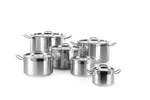 Garnek średni z pokrywką, Profi Line, 23,5L, ⌀360x230mm Hendi 831700