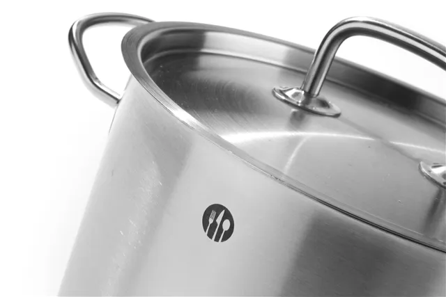 Garnek wysoki z pokrywką, Kitchen Line, 2,8L, ⌀160x140mm Hendi 837108