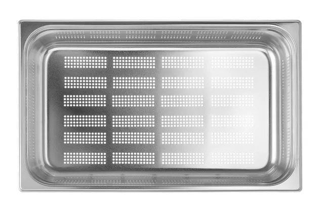Pojemnik GN 1/1 – perforowany, Profi Line, GN 1/1, 21L, jasnoszary, (H)150mm Hendi 802212