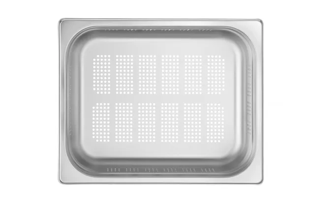 Pojemnik GN 1/2 – perforowany, Profi Line, GN 1/2, 6,5L, (H)100mm Hendi 802427